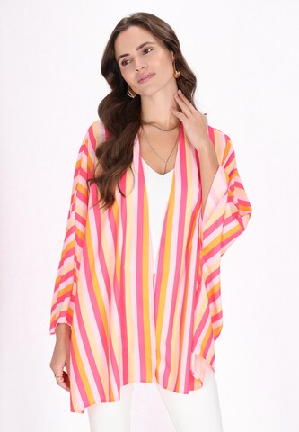 faina Kimono in Oranje: voorkant