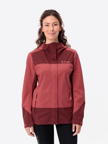 VAUDE Funktionsjacke 'W Neyland 2.5L J' in Rot: Vorderseite