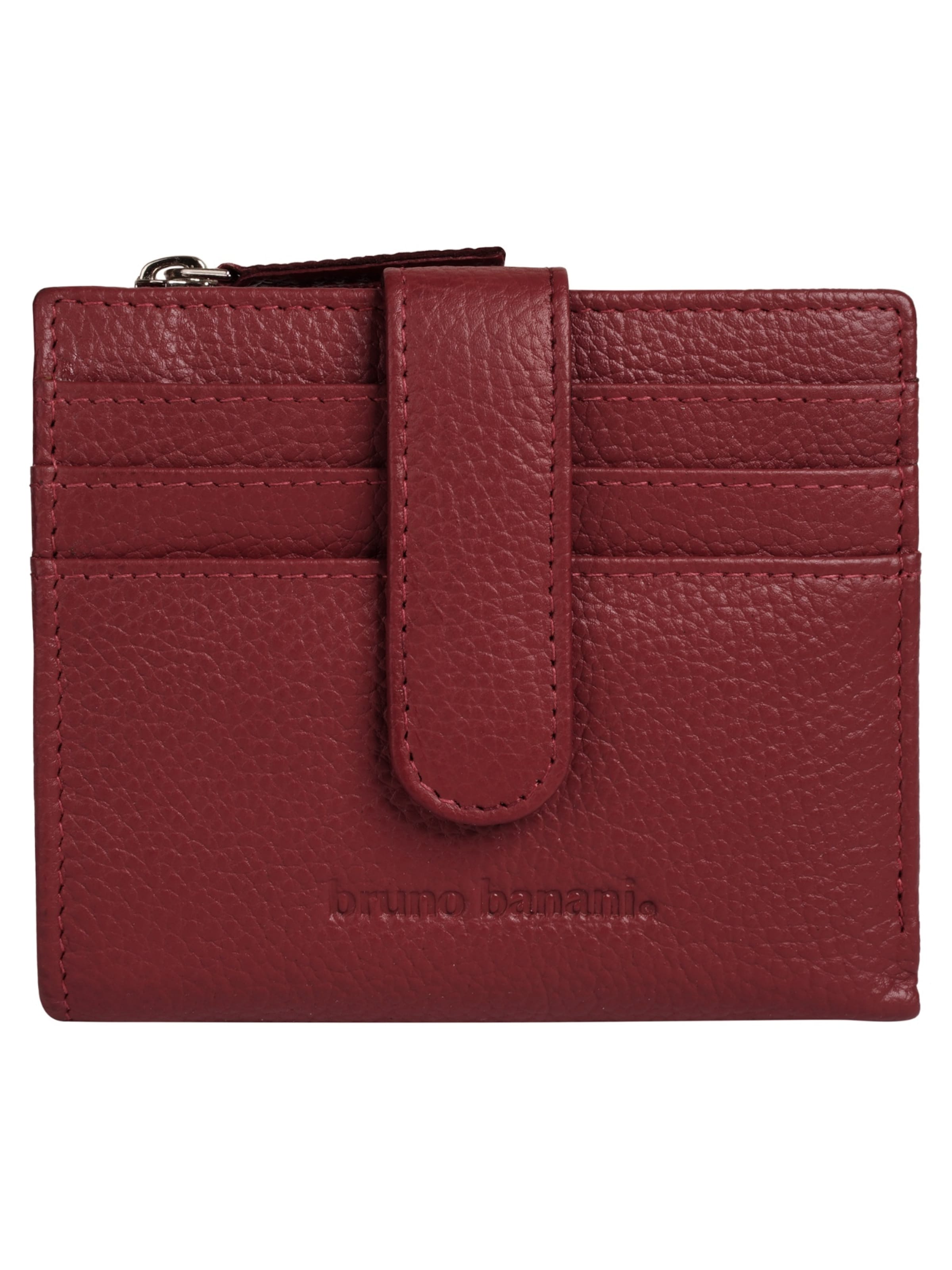 Bruno Banani Portemonnaie 'SAMEA'‌‌ in Rot: Vorderseite