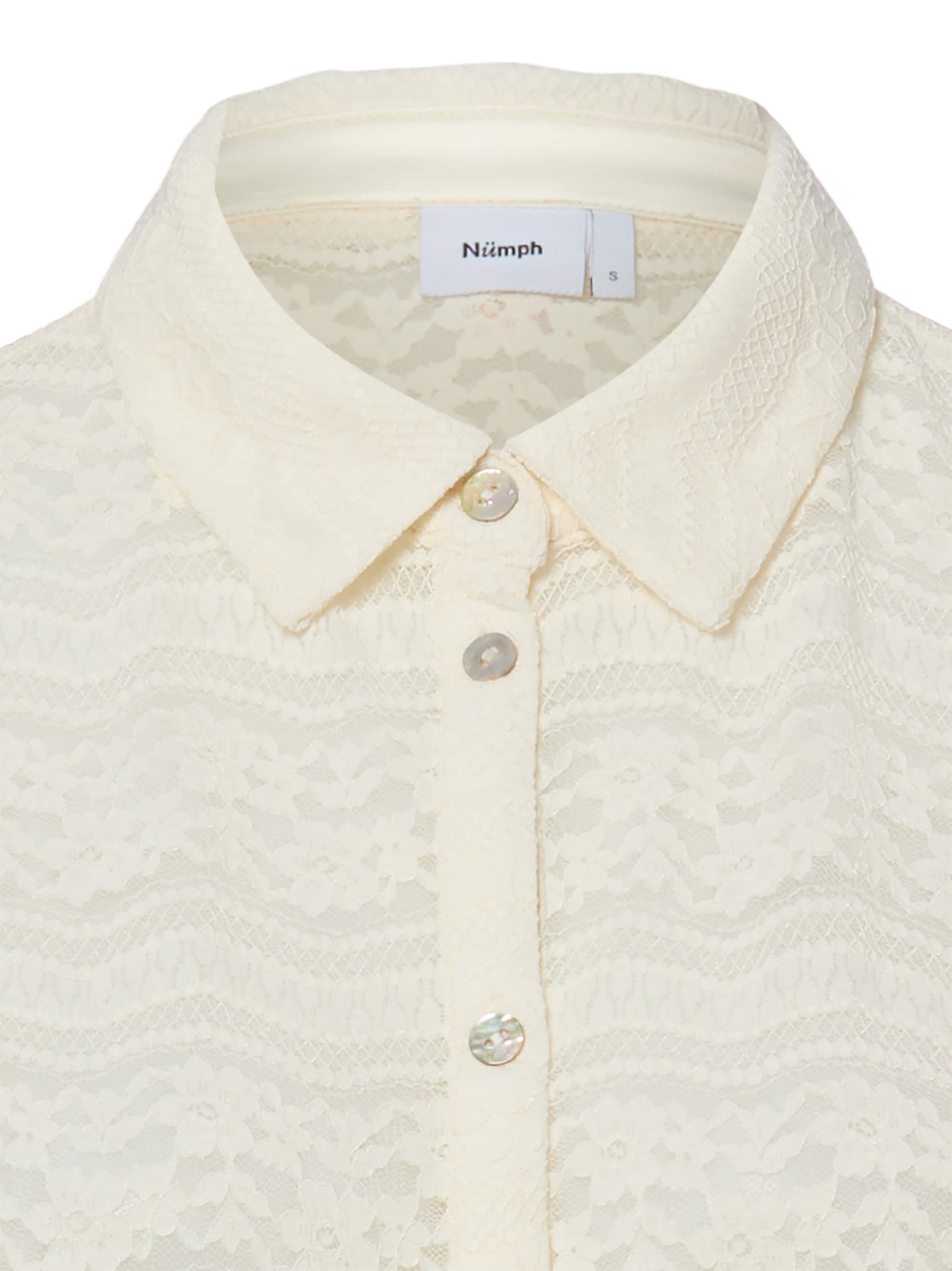 NÜMPH Bluse 'NULavetta' in Beige