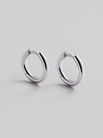 REYTEL - Pendientes 'THE HOOP S' en plata