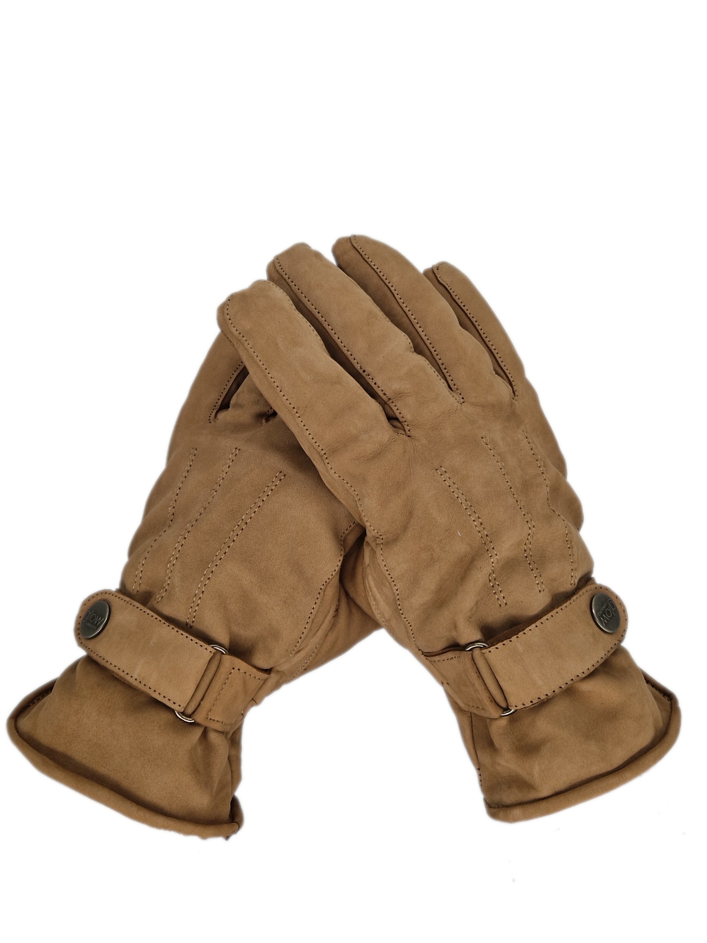 Glow Hamburg Full Finger Gloves 'FW02-07XX-1' in Beige