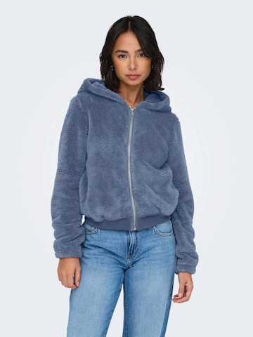 ONLY Jopa iz flisa 'ONLNEWANNA' | modra barva: sprednja stran