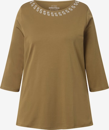 Ulla Popken Shirt in Green: front