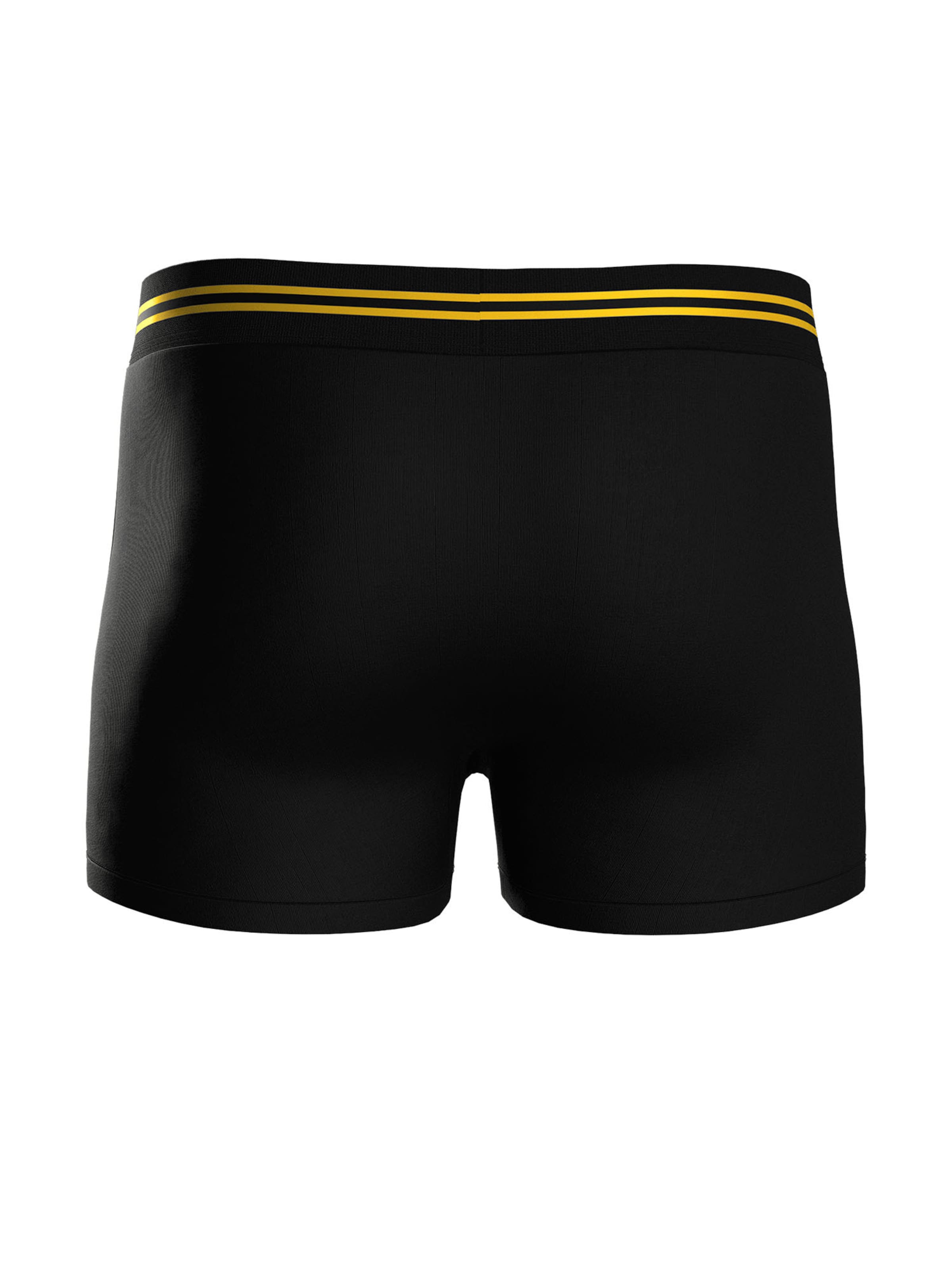 Huddle Boxershorts 'Pittsburgh Steelers' in Zwart