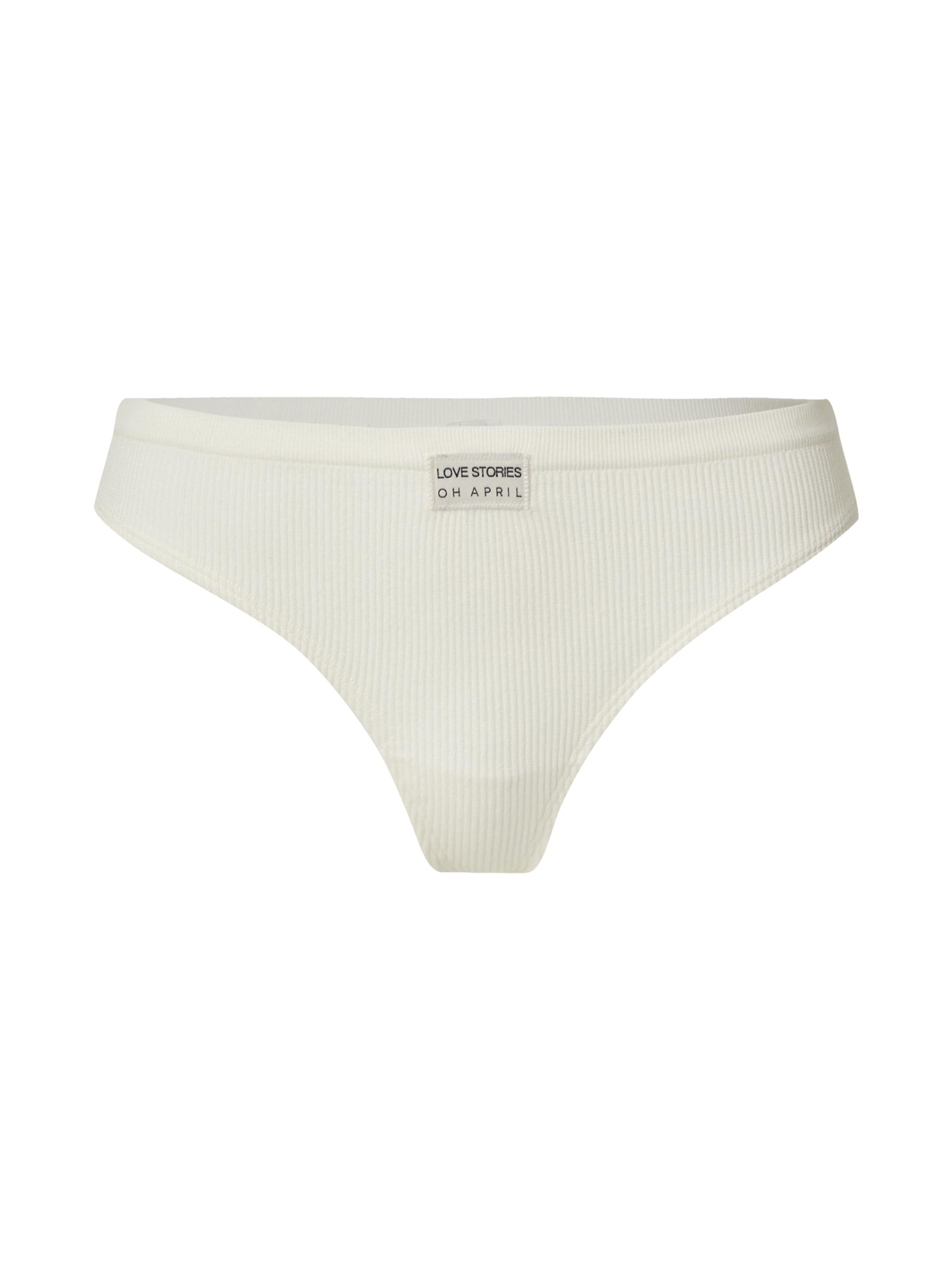 Tanga 'OH APRIL x LOVE Stories - Lima' de la OH APRIL pe alb: față