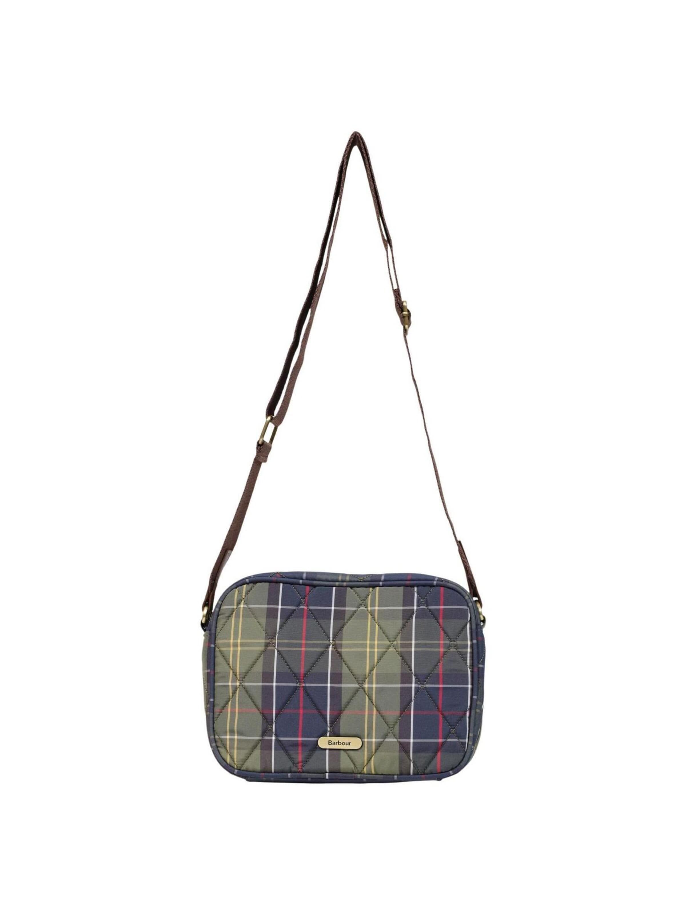 Borsa a tracolla di Barbour in verde