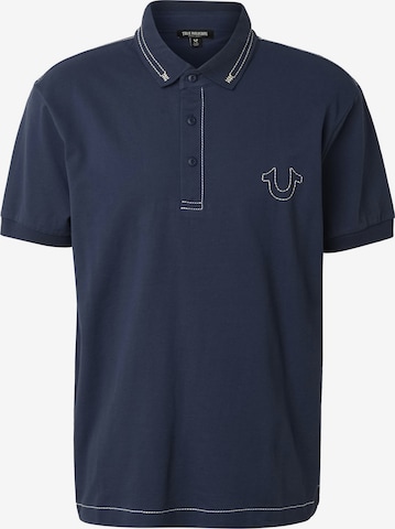 T-Shirt True Religion en bleu : devant