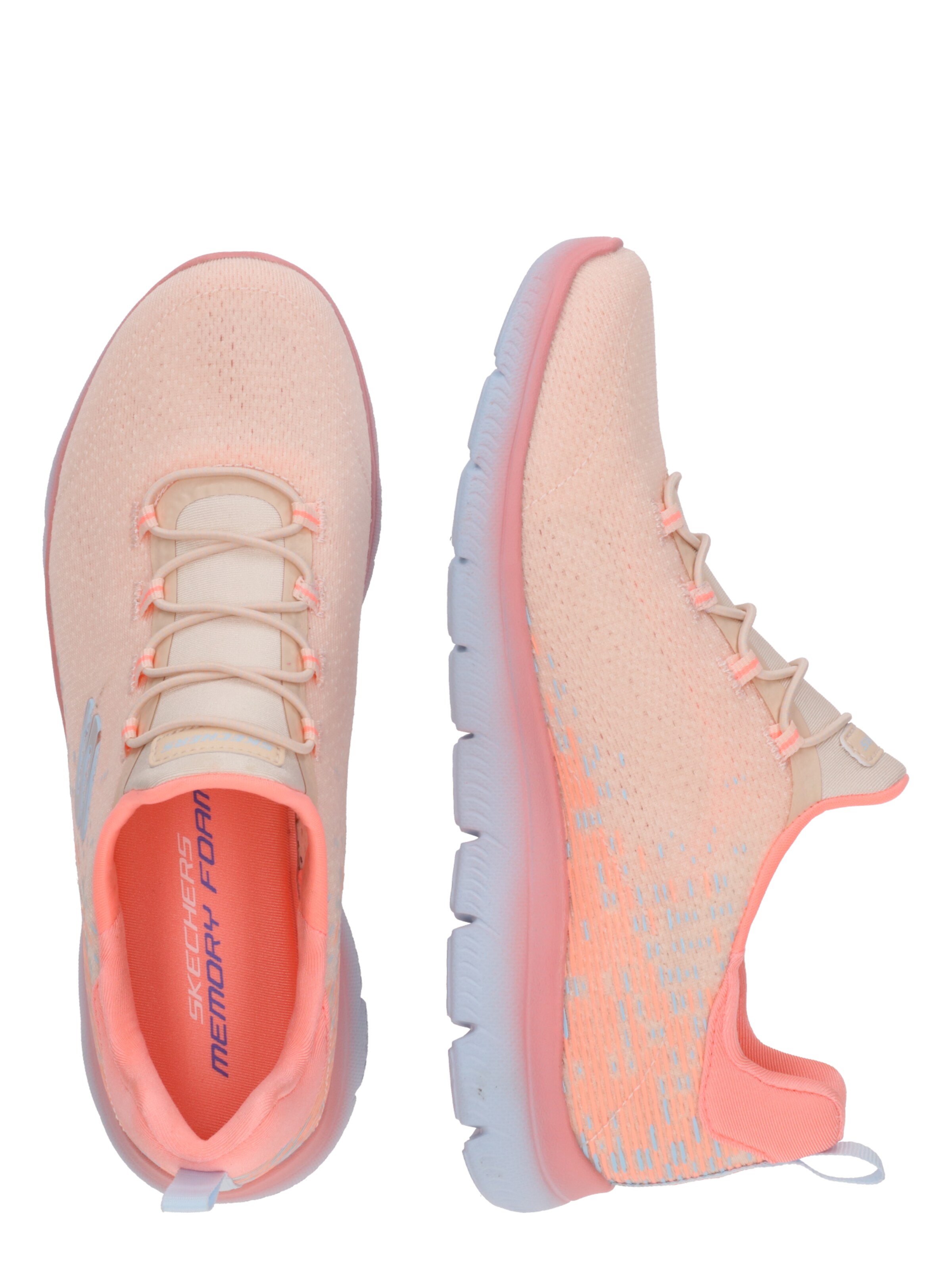 SKECHERS Slip On 'SUMMITS - MORNING GLOW' i orange