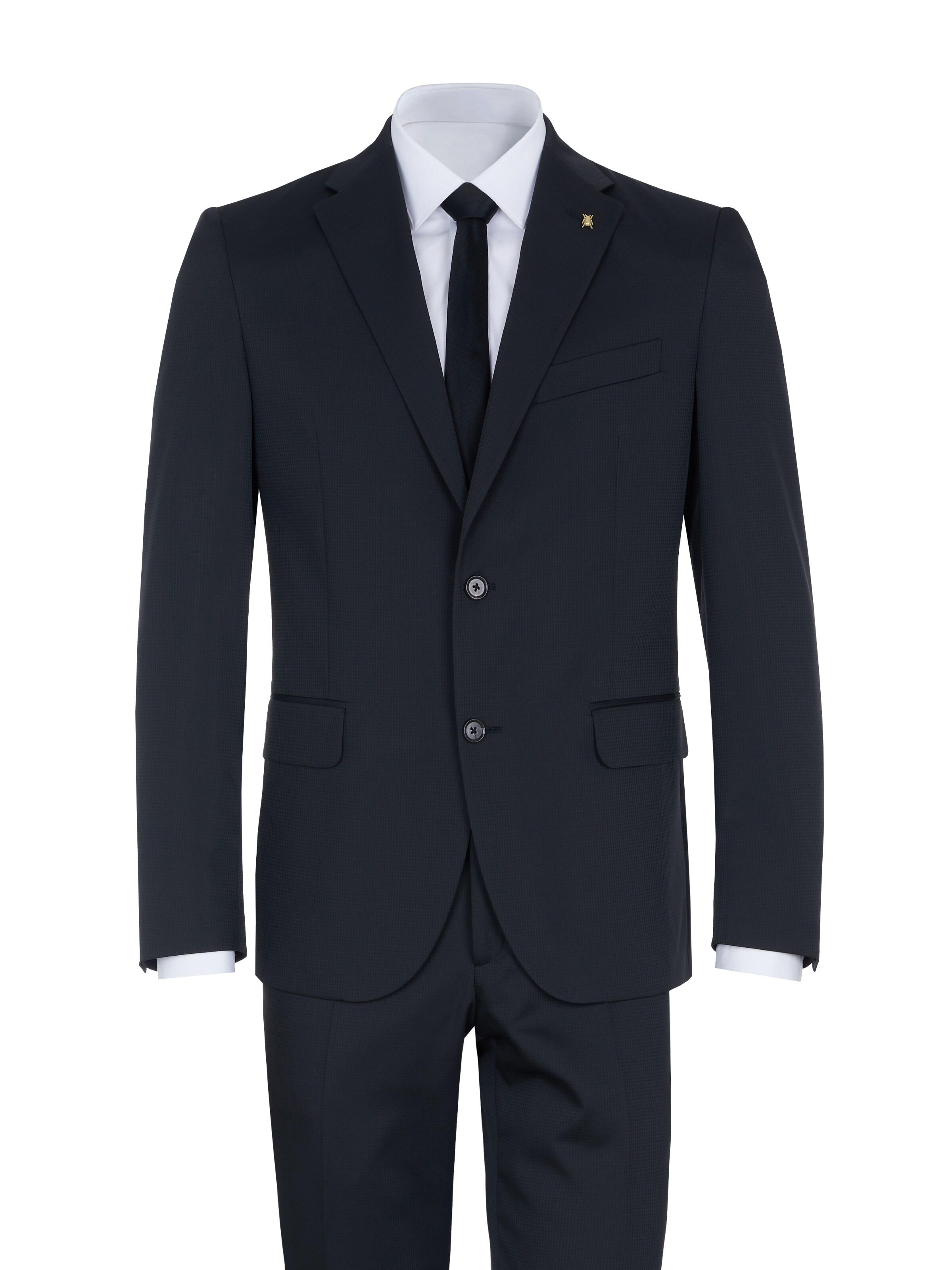 Corneliani Regular Suit 'Corneliani Anzug' in Black