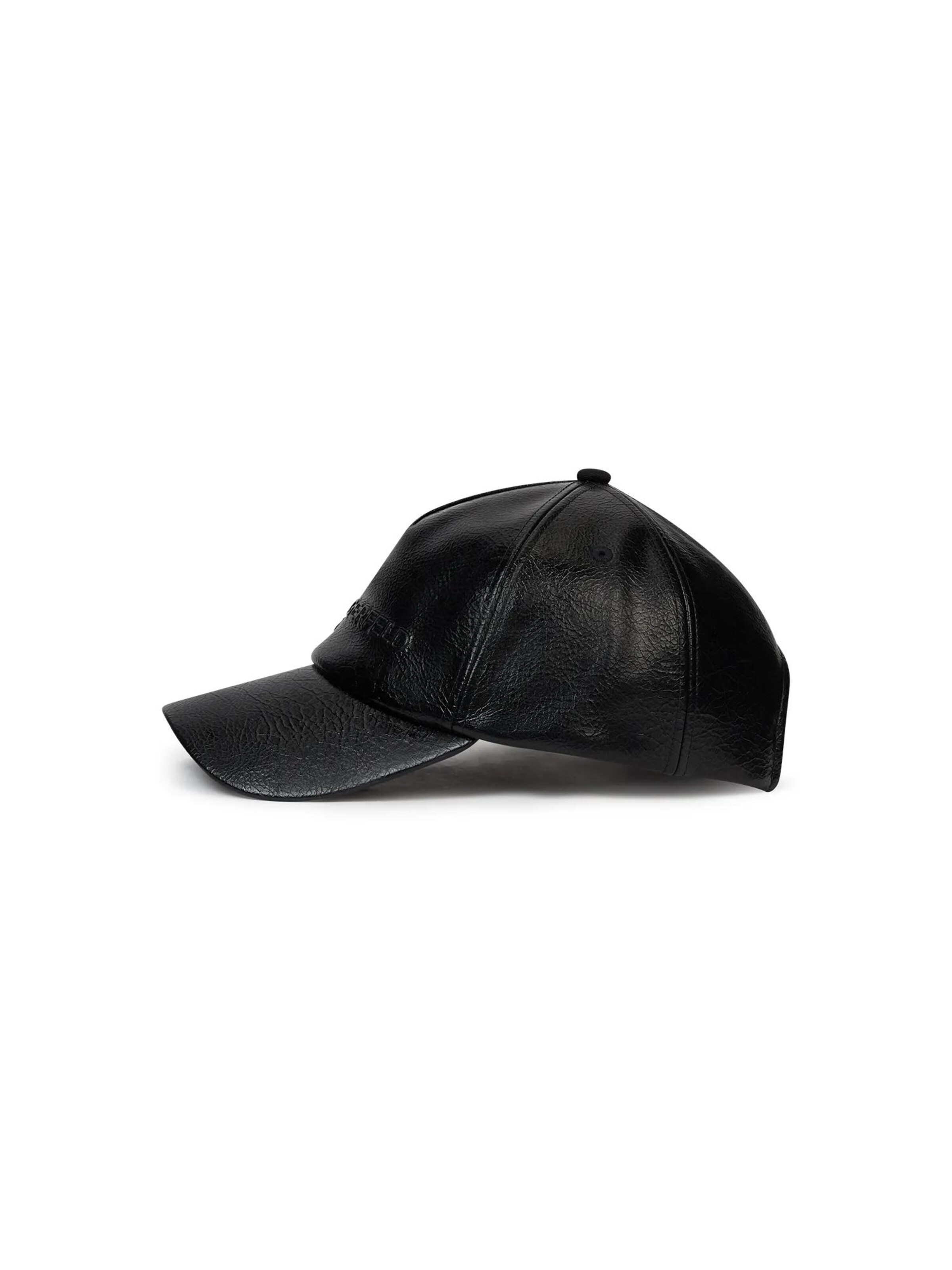 KARL LAGERFELD JEANS Cap in Black: front