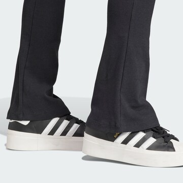 ADIDAS ORIGINALS Flared Trousers 'Essentials' in Black