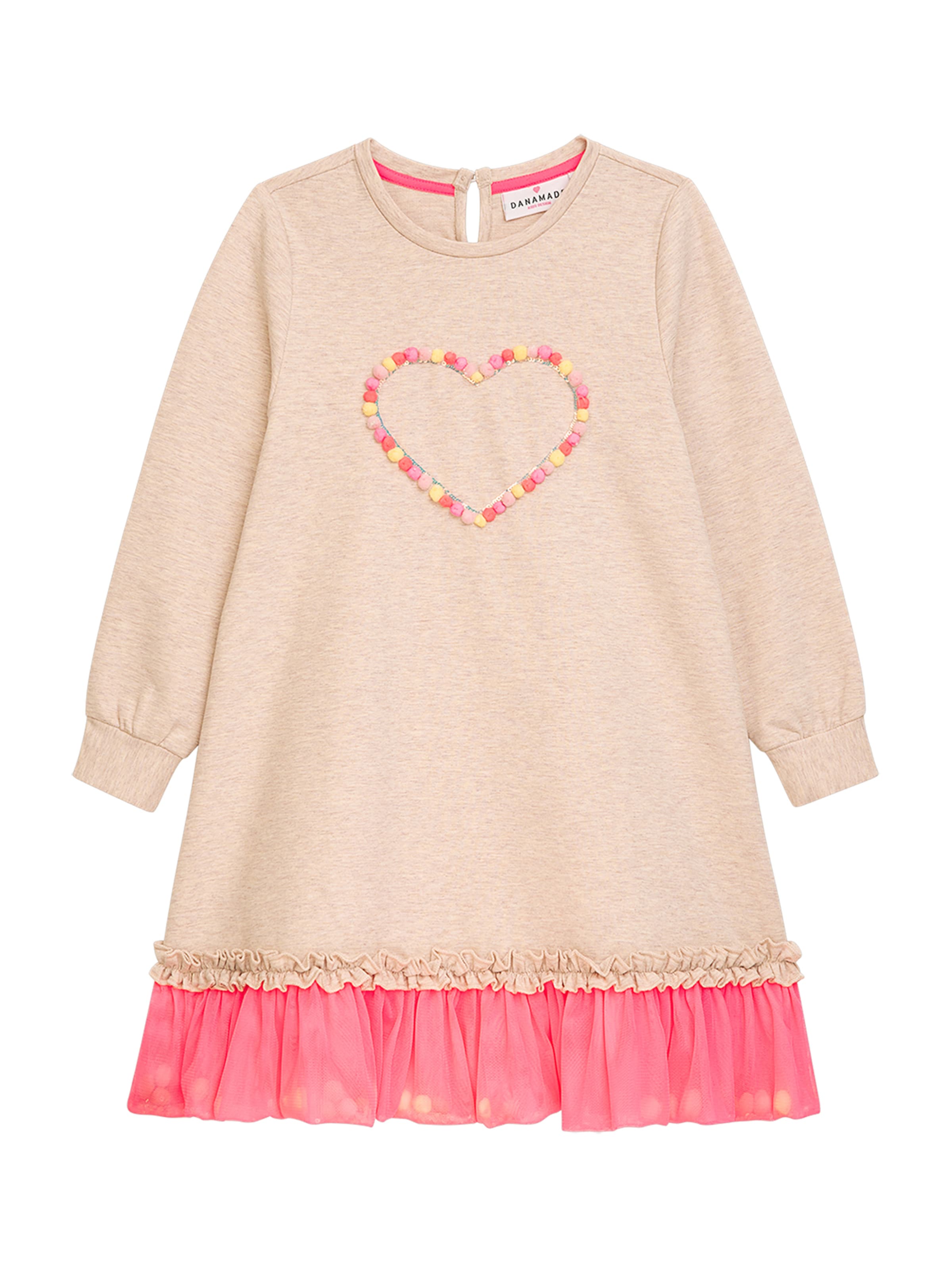 DanamadeHaljina - bež boja: prednji dio