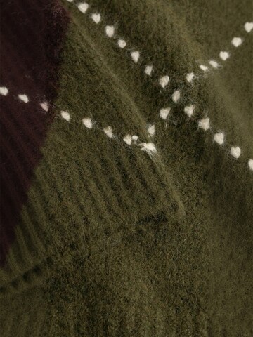 Pull-over ' Lai ' Noella en vert