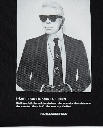 Karl Lagerfeld Shopper in Zwart