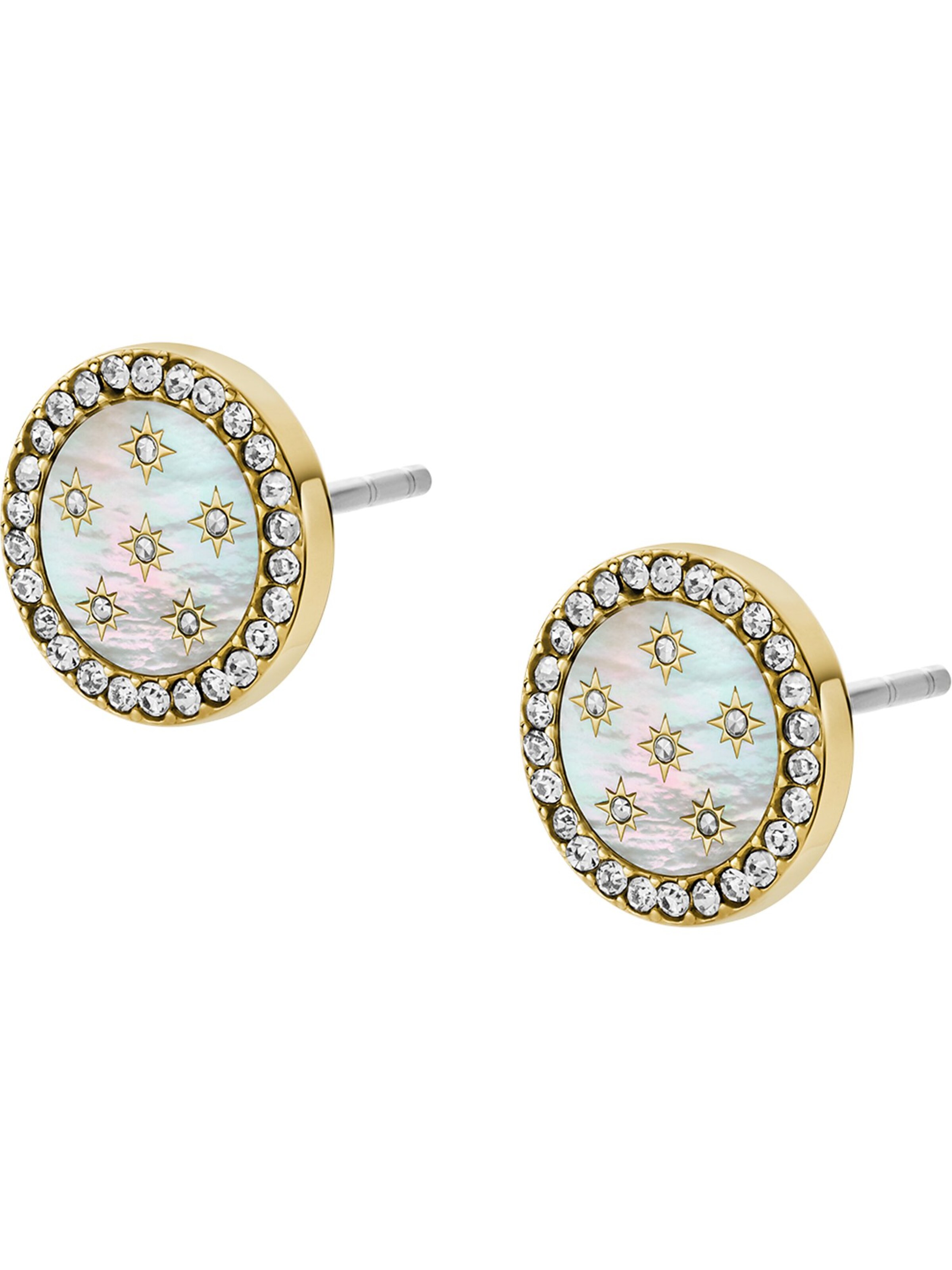 FOSSIL Ohrringe in Gold