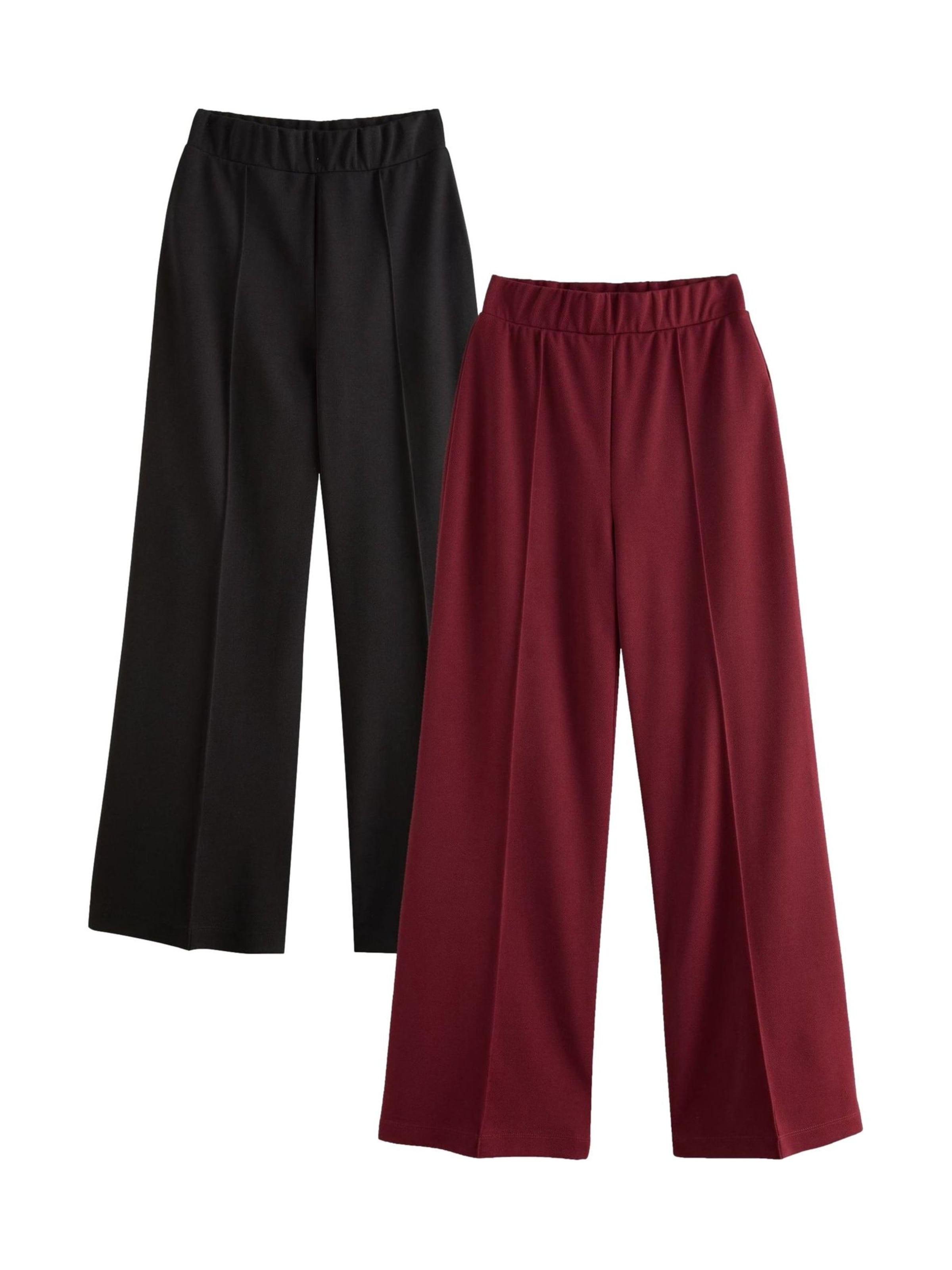 Lipsy - Pierna ancha Pantalón en lila: frente