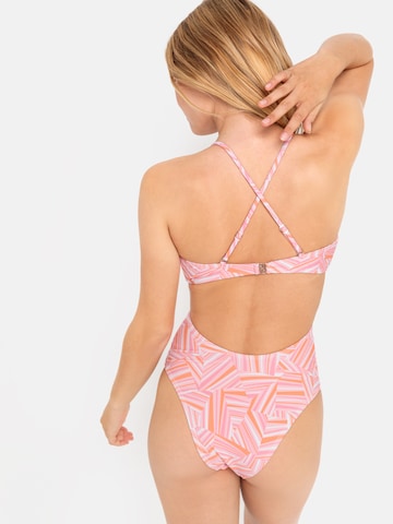 Maillot de bain 'Lisa' LSCN by LASCANA en rose : derrière