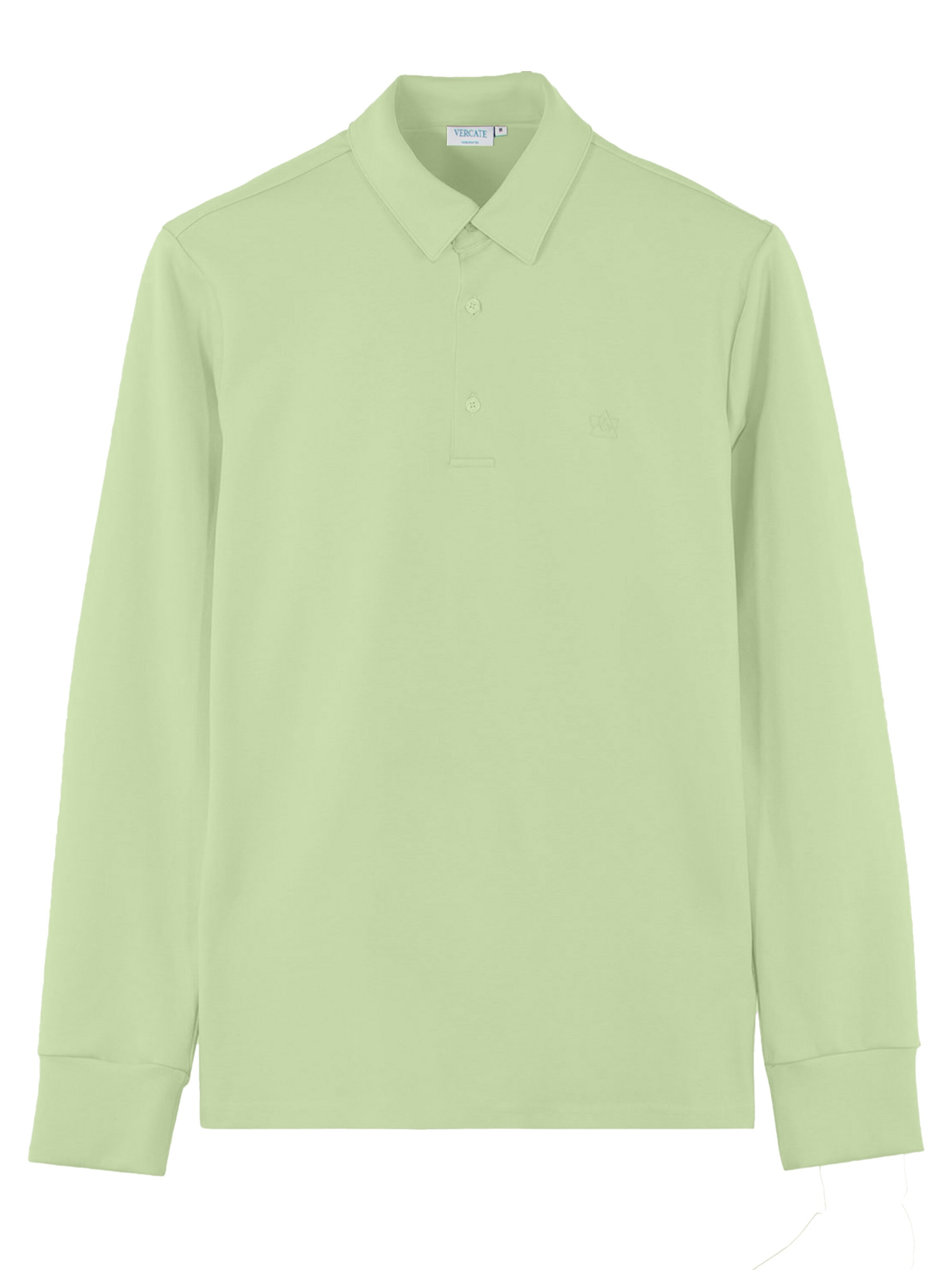 Maglietta 'No. 21' di Vercate in verde: frontale