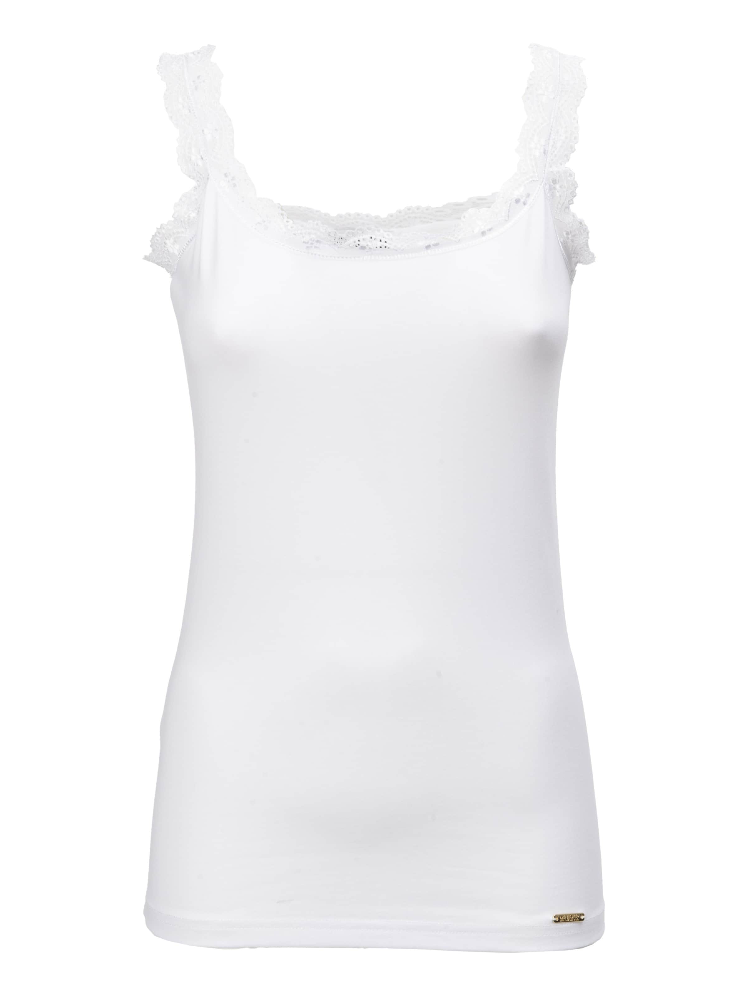 Top di Influencer in bianco: frontale