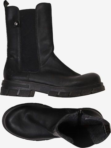 Rieker Stiefelette 39 in Schwarz: Vorderseite