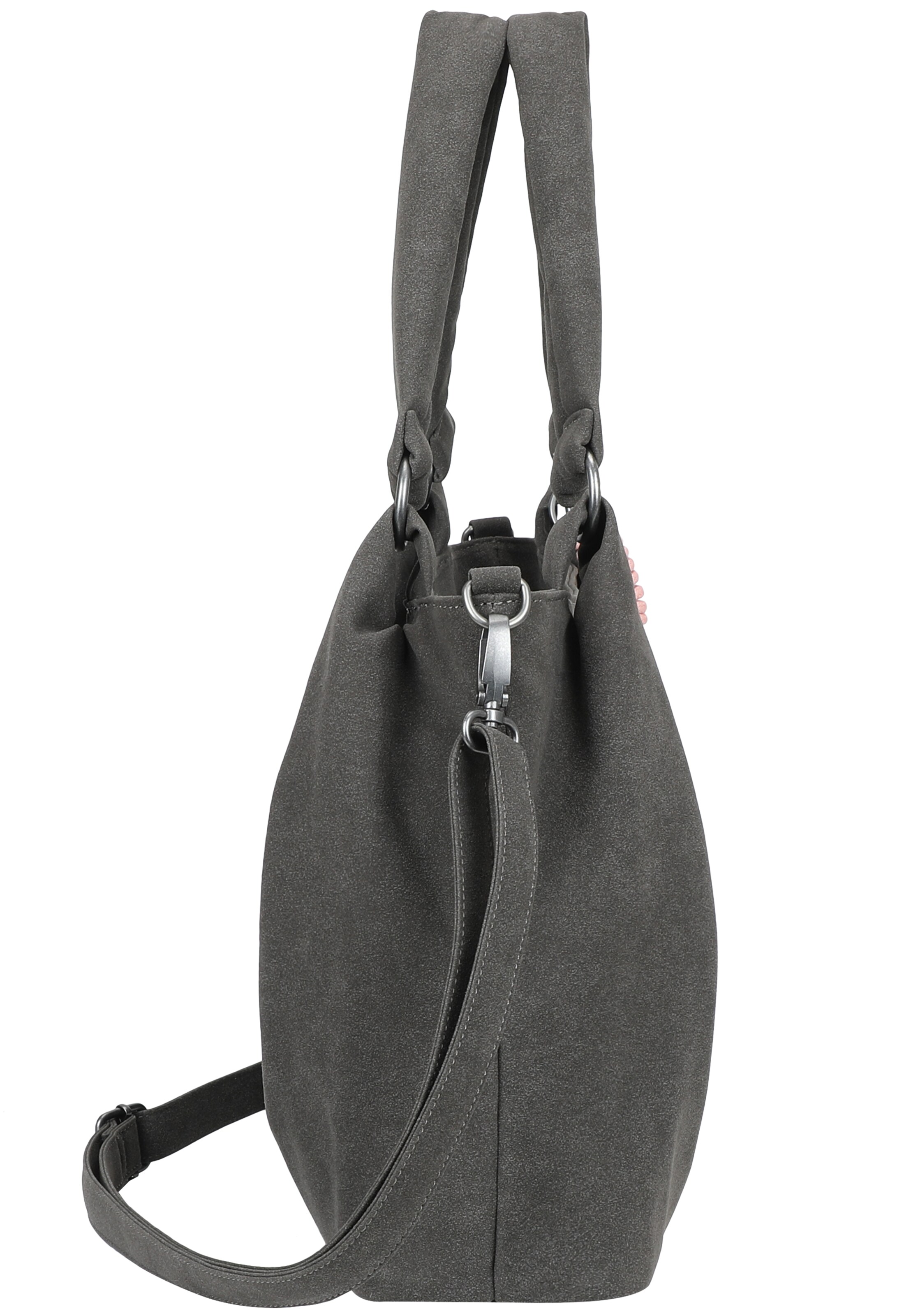 Shopper 'Sue03 Suede Jacky Soft' di Fritzi aus Preußen in grigio