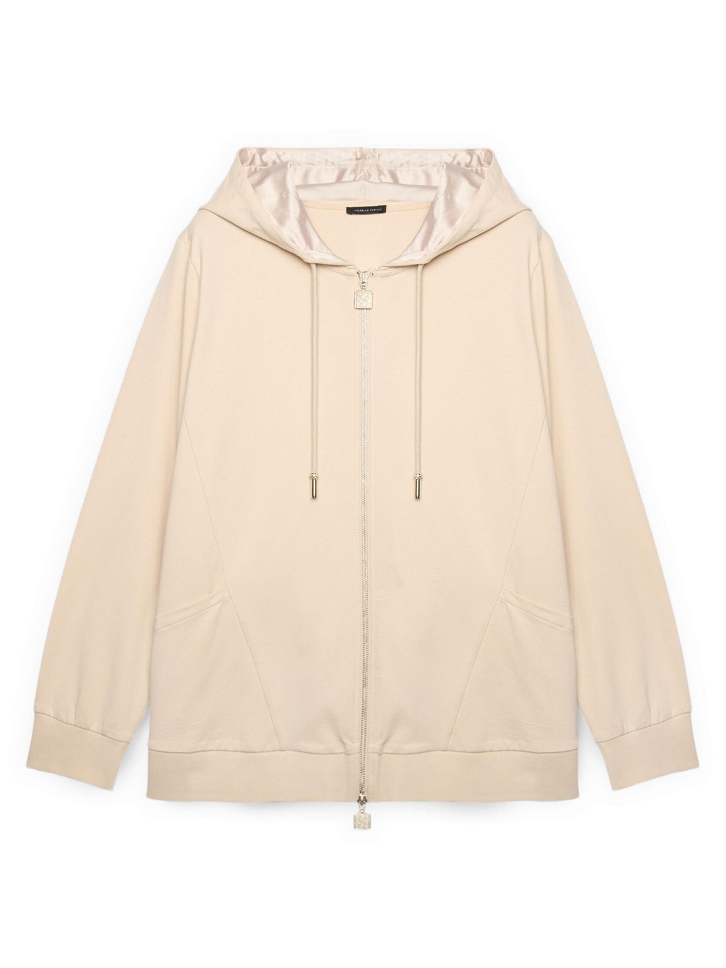 Pull-over Fiorella Rubino en beige : devant