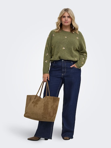 ONLY Carmakoma Loosefit Jeans 'CARJuicy' in Blauw