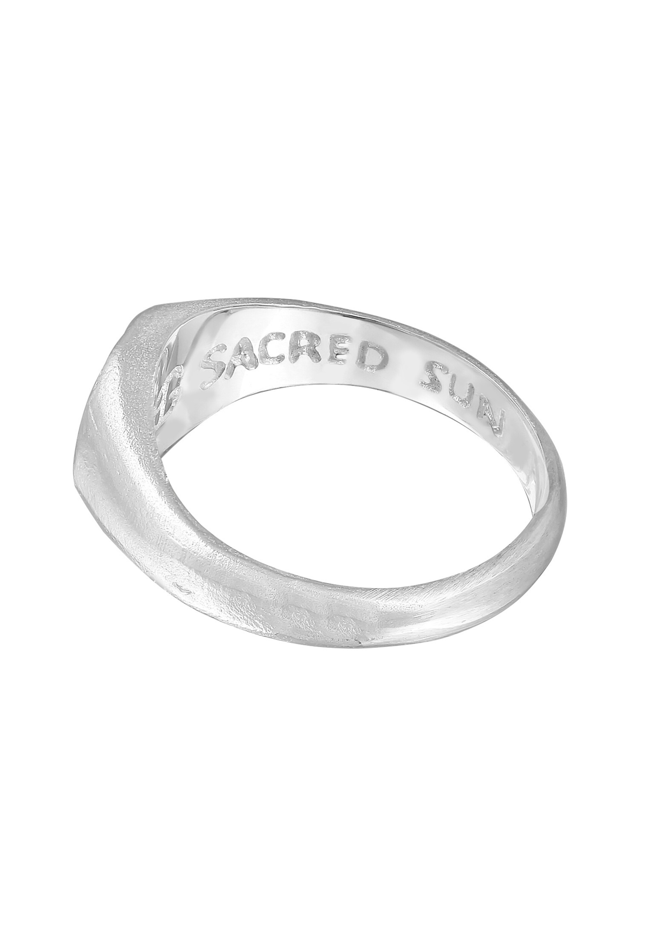 Bague 'Sacred Sun' Haze&Glory en argent