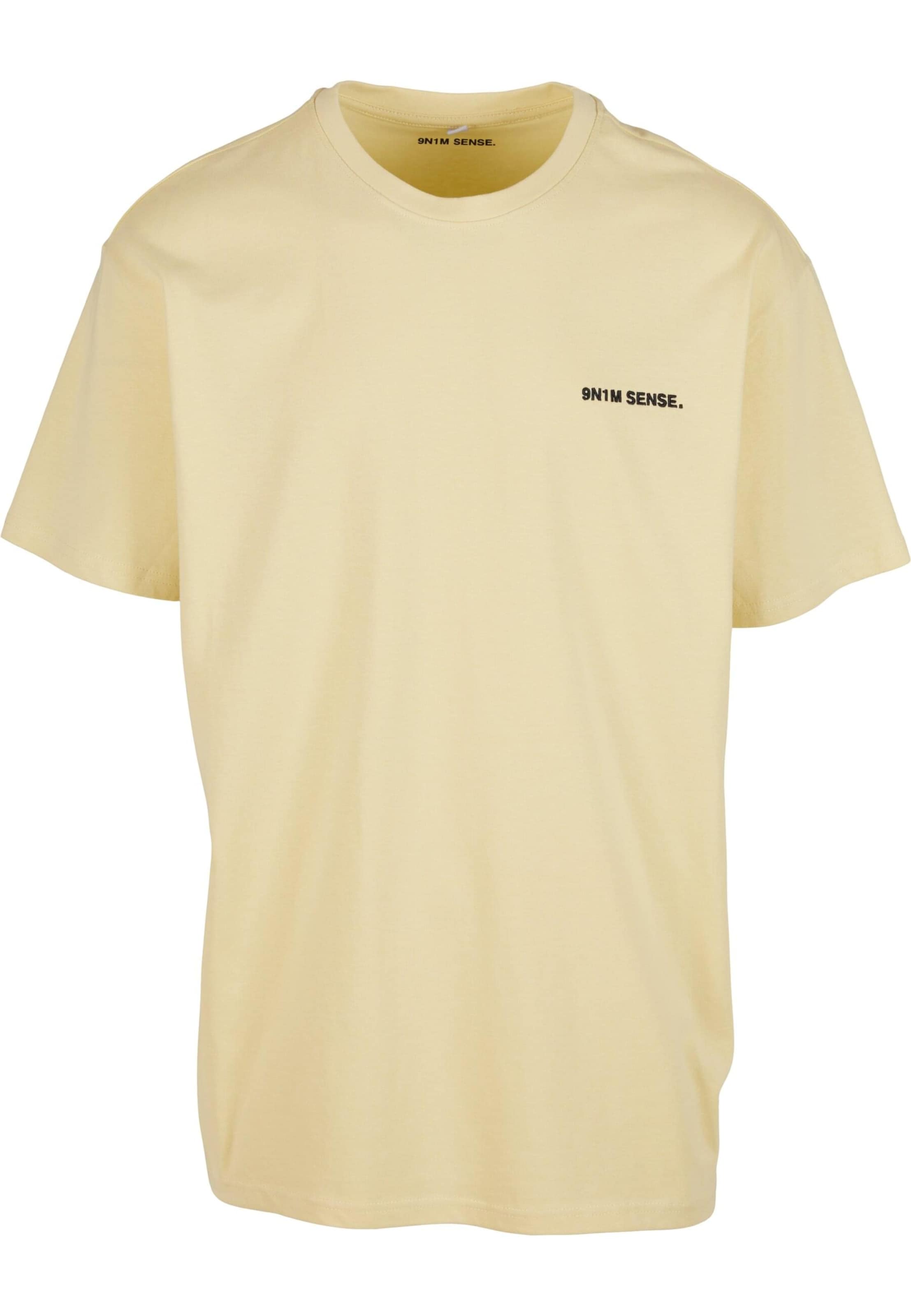 Maglietta 'Essentials' di 9N1M SENSE in giallo: frontale