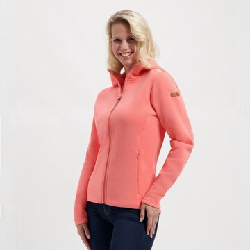 MGO Sweatjacke 'Lotta' in Orange: predná strana