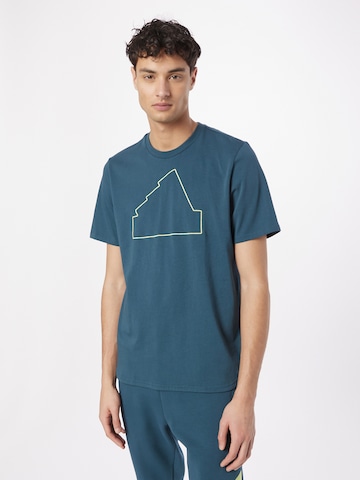 T-Shirt fonctionnel 'Future Icons' ADIDAS SPORTSWEAR en bleu : devant