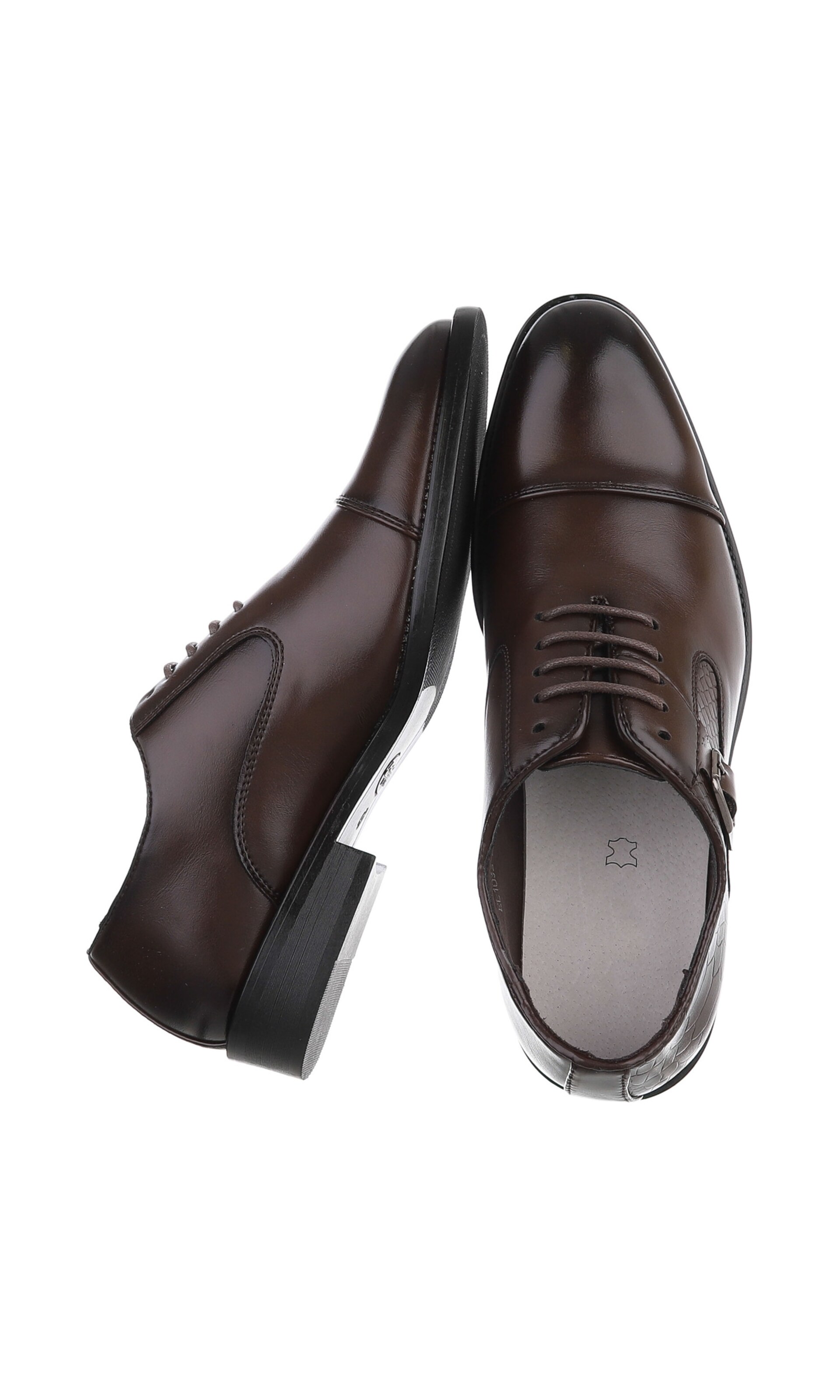 CoolWalk Lace-Up Shoes in Brown