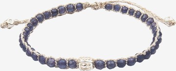 Samapura Jewelry Armband 'Jade' in Blauw: voorkant