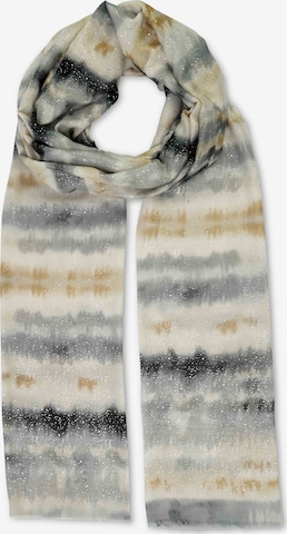 HARPA Scarf in Grey: front