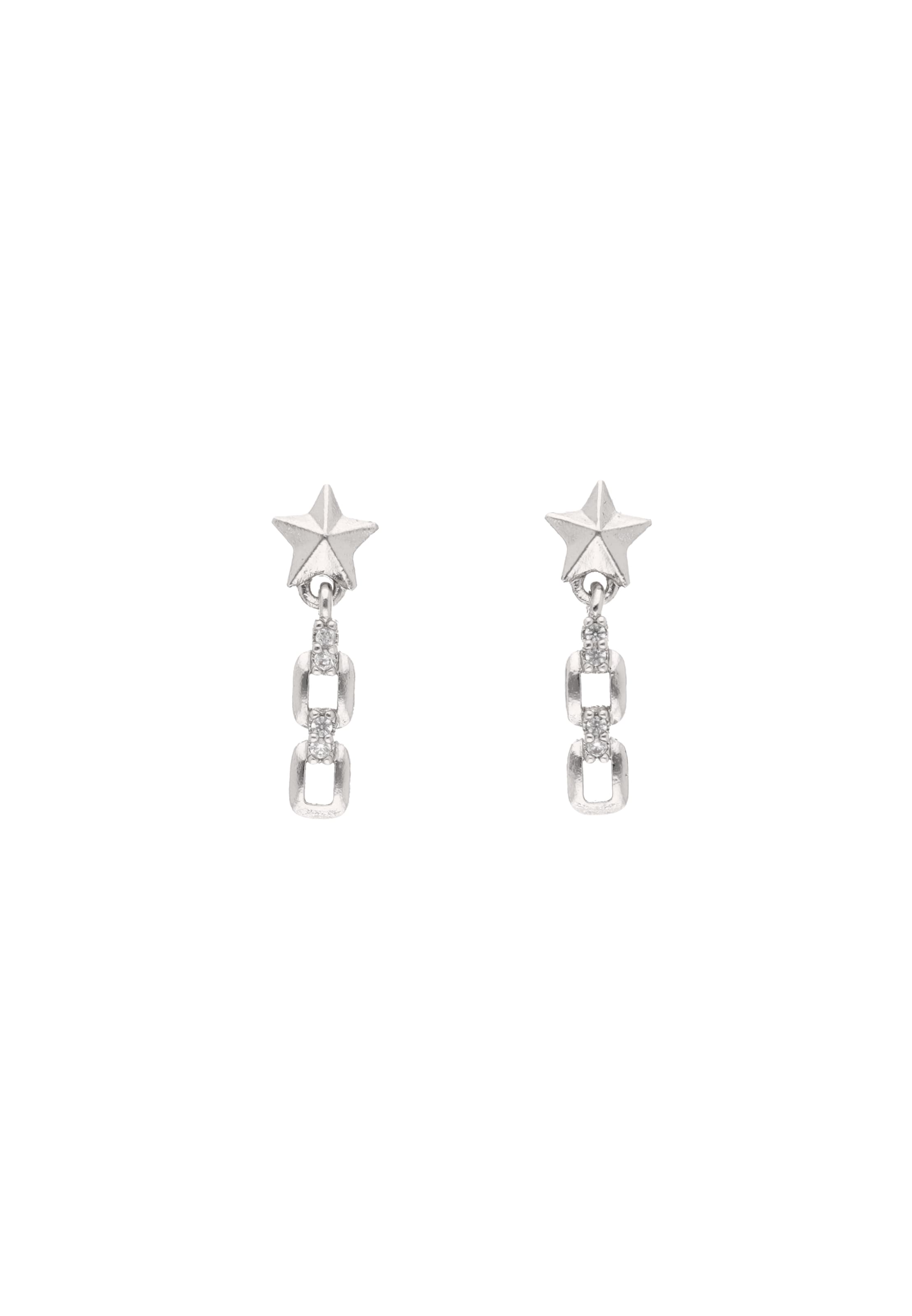 myMo at night - Pendientes en plata: frente