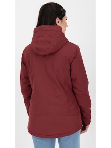 deproc Winter Jacket 'MONTREAL WMN' in Red