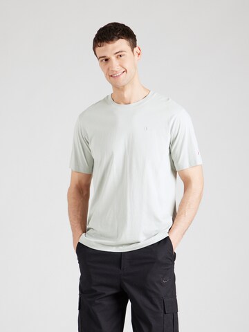 Champion Authentic Athletic Apparel - Camisa em verde: frente