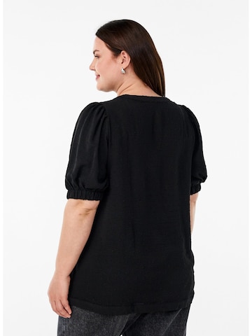 Camicia da donna 'MLISSA' di Zizzi in nero