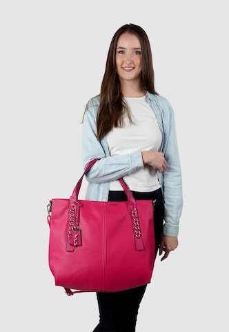 HARPA Shoulder Bag 'ELESA' in Red: front