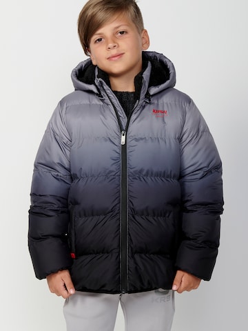 KOROSHI Winterjacke in Grau