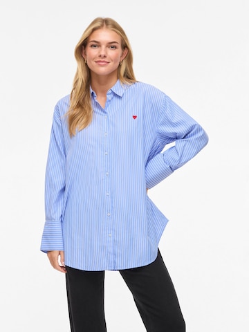 VILA - Blusa 'VIEssa' en azul: frente
