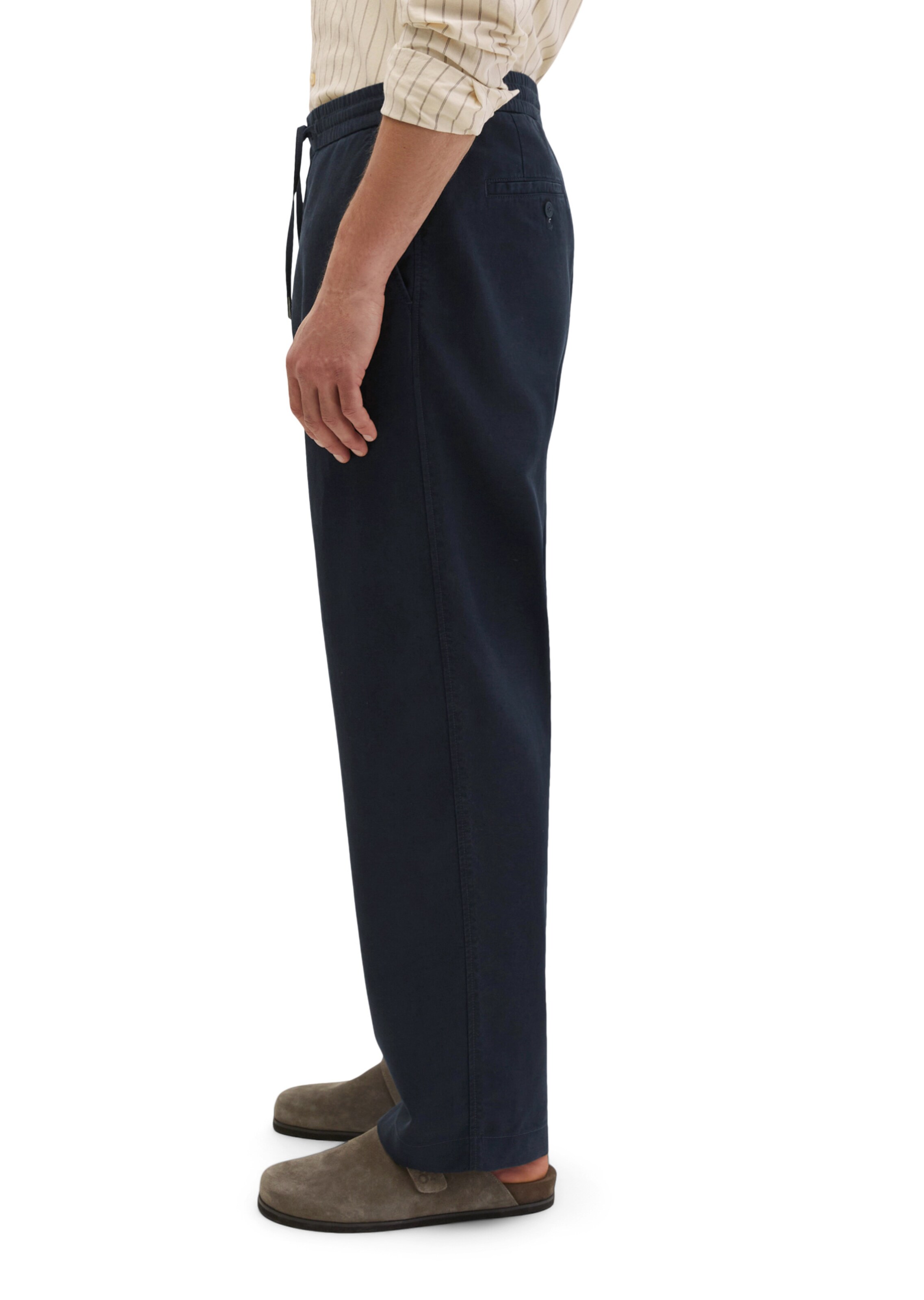 Marc O'Polo Loose fit Chino trousers in Blue
