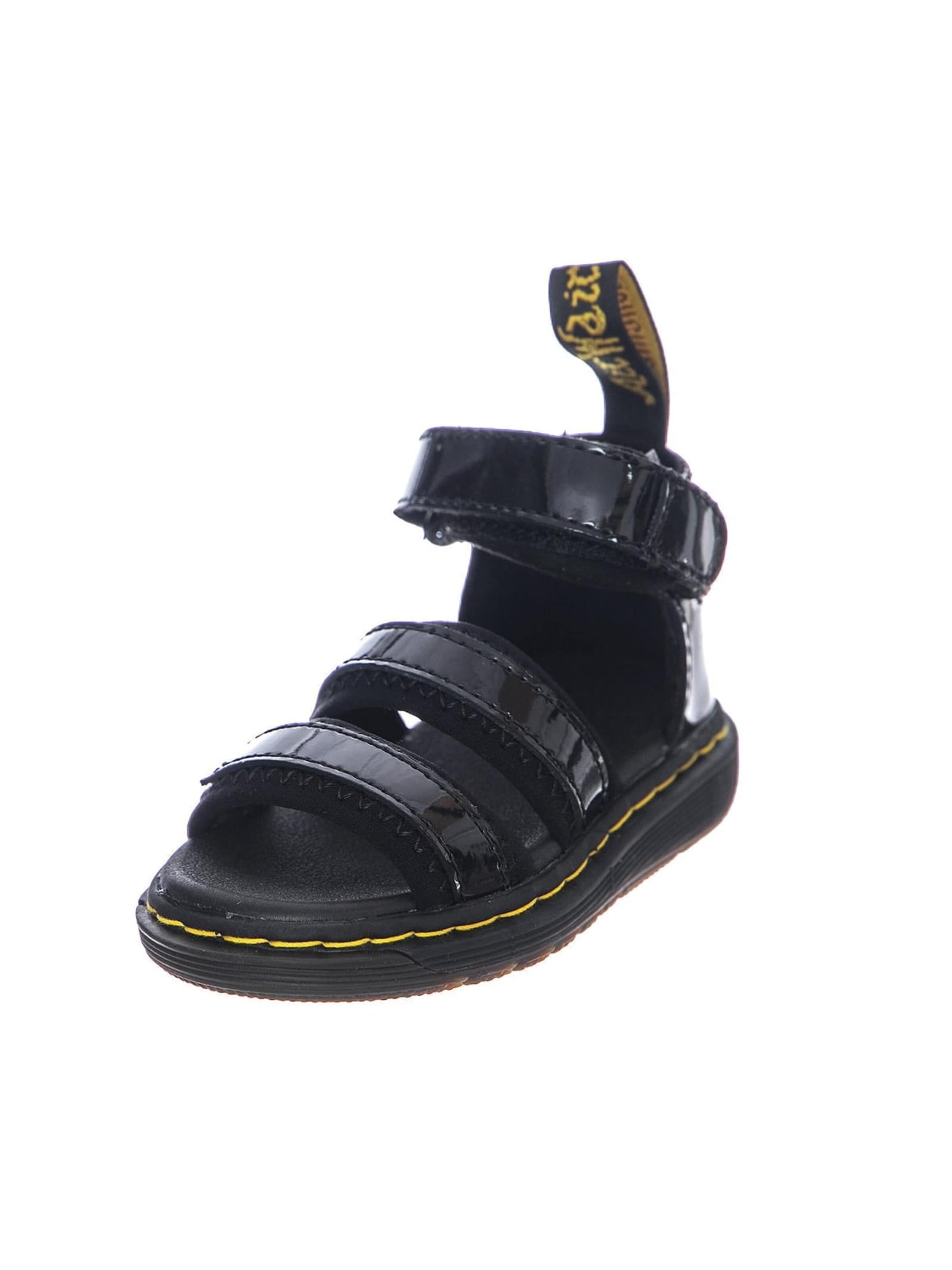 Sandalo 'Marabel' di Dr. Martens in nero: frontale