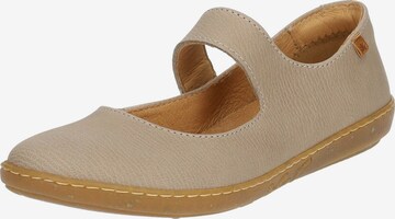 EL NATURALISTA Ballet Flats 'Koralle' in Beige: front