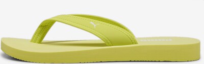 PUMA Sandales 'Sandy' en citron vert, Vue avec produit