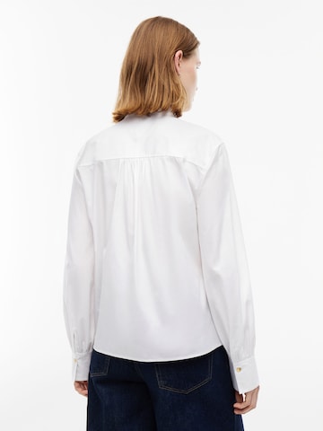 TOMMY HILFIGER Bluse in Weiß