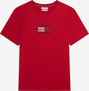 TOMMY HILFIGER - Camisa em vermelho: frente