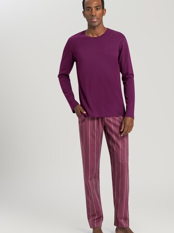 Hanro Shirt ' Living ' in Purple