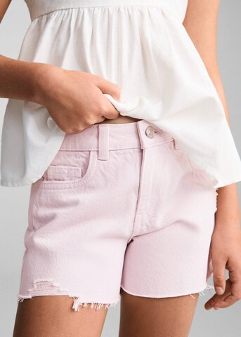 MANGO KIDS Regular Jeans 'Isa' in Purple: front